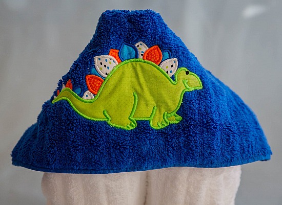 Dinosaur Hooded Bath Towel