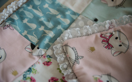 Kitten Patchwork Quilt 1