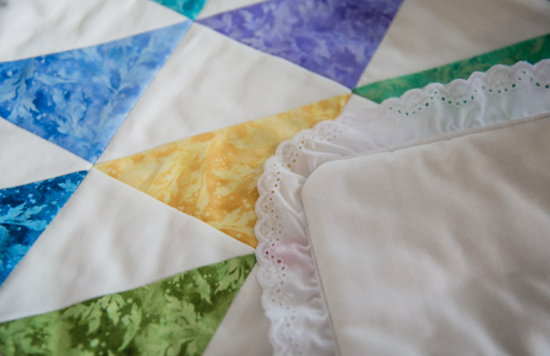 Rainbow Patchwork Quilt 4