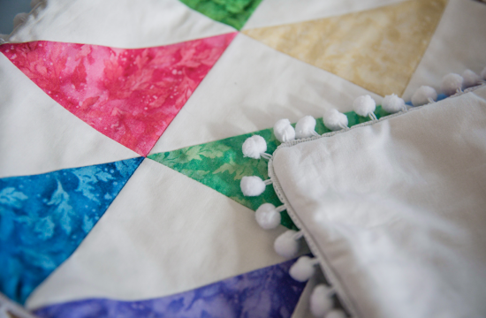 Rainbow Patchwork Quilt 5