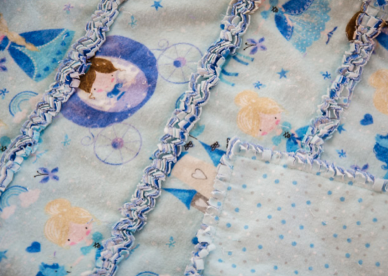 Cinderella Rag Quilt 1